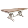 Parker House Americana Modern 9 PC Wood Extendable Table & Chairs in Natural