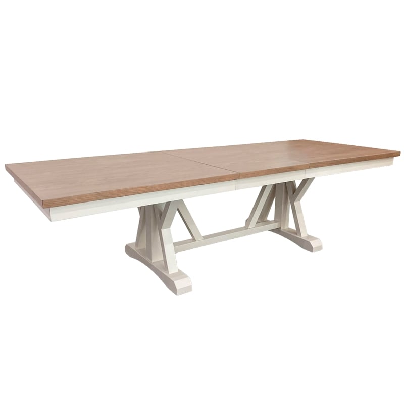 Parker House Americana Modern 9 PC Wood Extendable Table & Chairs in Natural