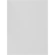 Parker House Americana Modern Wood Bar with Quartz Insert in White/Natural