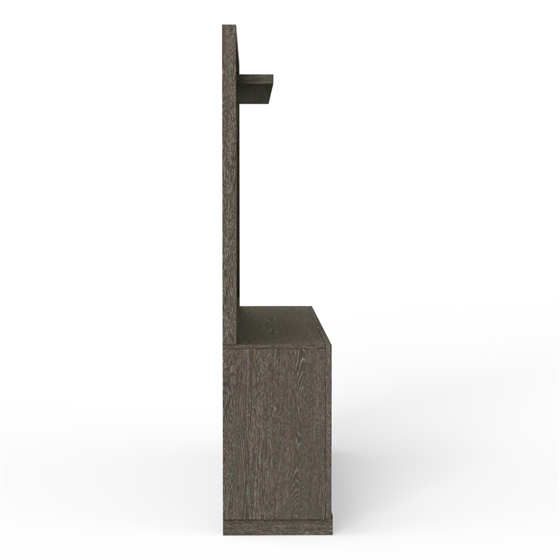 Parker House Ascent 90 in. TV Console with Hutch and Back Panel