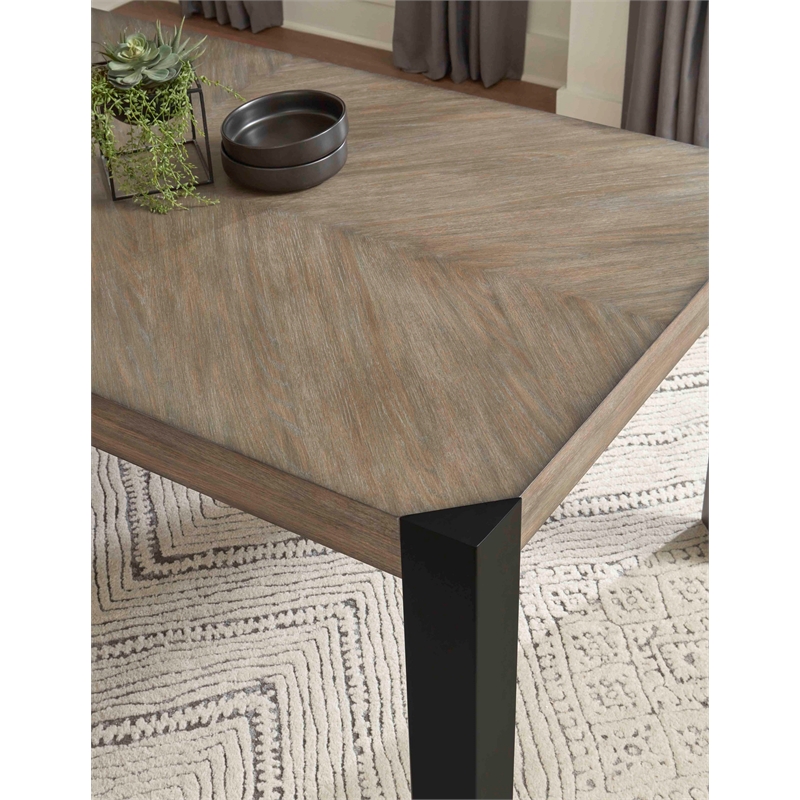 Parker House Cedar Fork - Dining 78 in. with 6 ladderback chairs