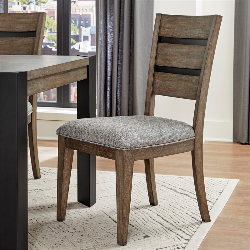 Parker House Cedar Fork - Dining 78 in. with 6 ladderback chairs