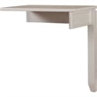 Parker House Boca Solid Wood 3PC L-Shaped Home Office Desk in Cottage White