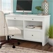 Parker House Boca L Shape Desk with Credenza and Lateral File