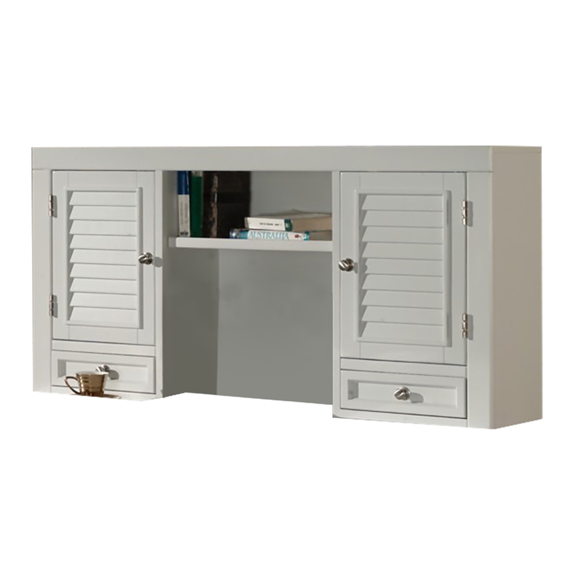 Parker House Boca L Shape Desk with Hutch