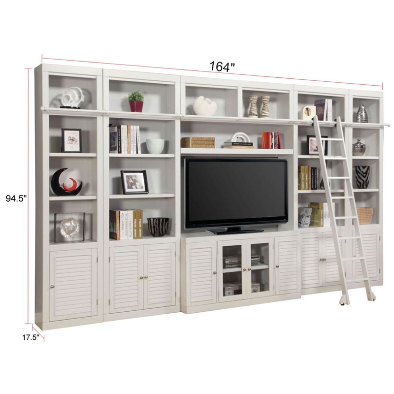 Parker House Boca 7 Piece Entertainment Wall