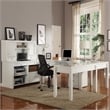Parker House Boca U Shape Desk with Credenza File and Hutch