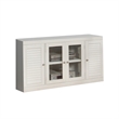 Parker House Boca 9 Piece Entertainment Wall with Corner Bookcases