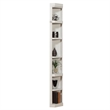 Parker House Boca 9 Piece Entertainment Wall with Corner Bookcases