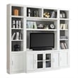 Parker House Catalina 4 Piece Space Saver Entertainment Wall