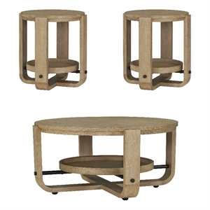 Parker House Escape 3 Piece Occasional Table Set