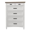 Parker House Americana Modern King Bed 2 Nightstands Dresser Mirror and Chest