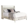 Parker House Americana Modern Bedroom Queen Shelter Bed with Dresser and Mirror