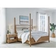 Parker House Escape - Bedroom King Poster Bed with 2 Nightstands