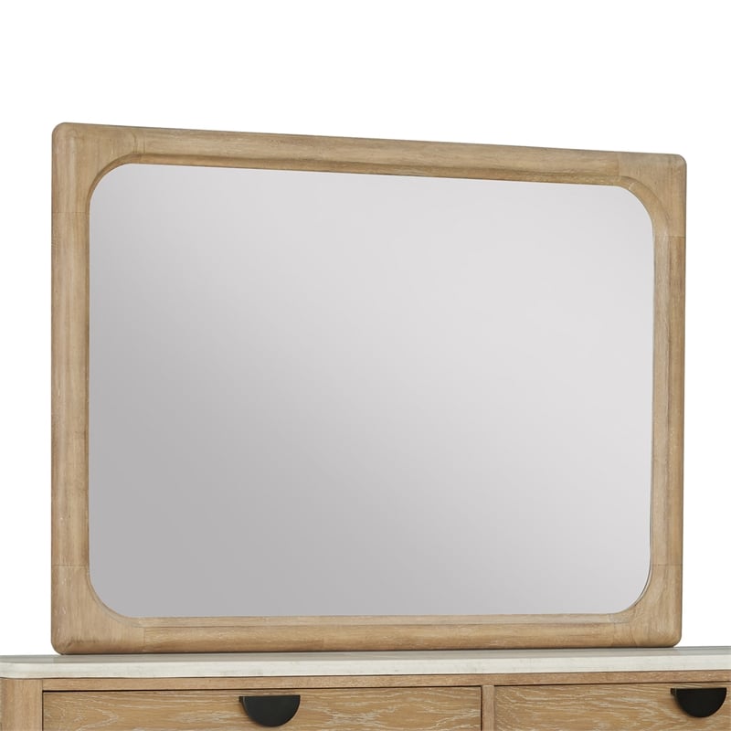 Parker House Escape Bedroom King Panel Bed 2 Nightstands and Dresser with Mirror