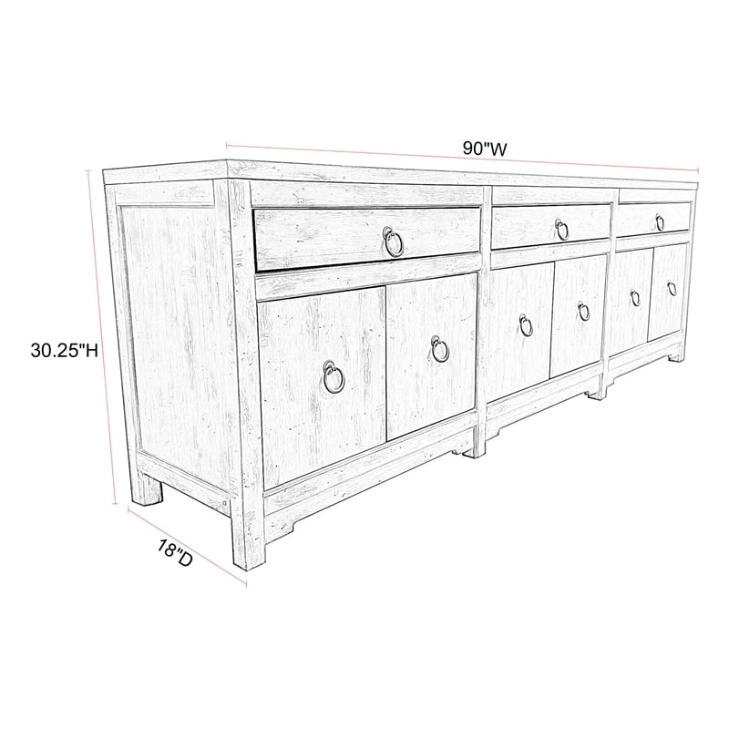 Parker House Edinburg Admiral Haze 90