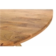 Parker House Crossings Downtown 60 In. Dining Table With 4 Upholstered Chairs