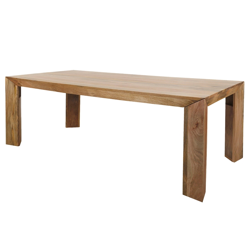 Parker House Crossings Downtown 86 In. Dining Table With 4 Upholstered Chairs