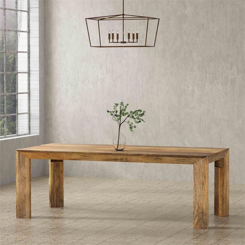 Parker House Crossings Downtown 86 In. Dining Table With 4 Upholstered Chairs