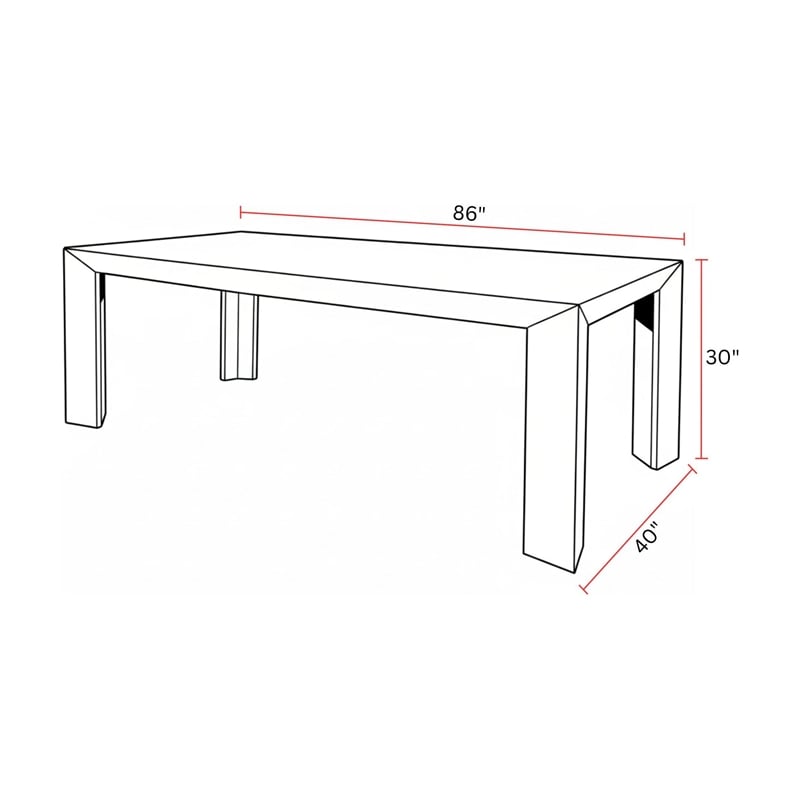 Parker House Crossings Downtown 86 In. Dining Table With 4 Upholstered Chairs
