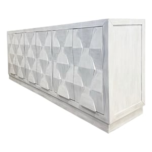 Parker House Cortina White Wash 90&quot Console