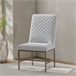 Parker House Crossings Eden 84 In. Dining Table With 4 Upholstered Chairs