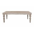 Parker House Crossings Eden 84 In. Dining Table With 4 Upholstered Chairs
