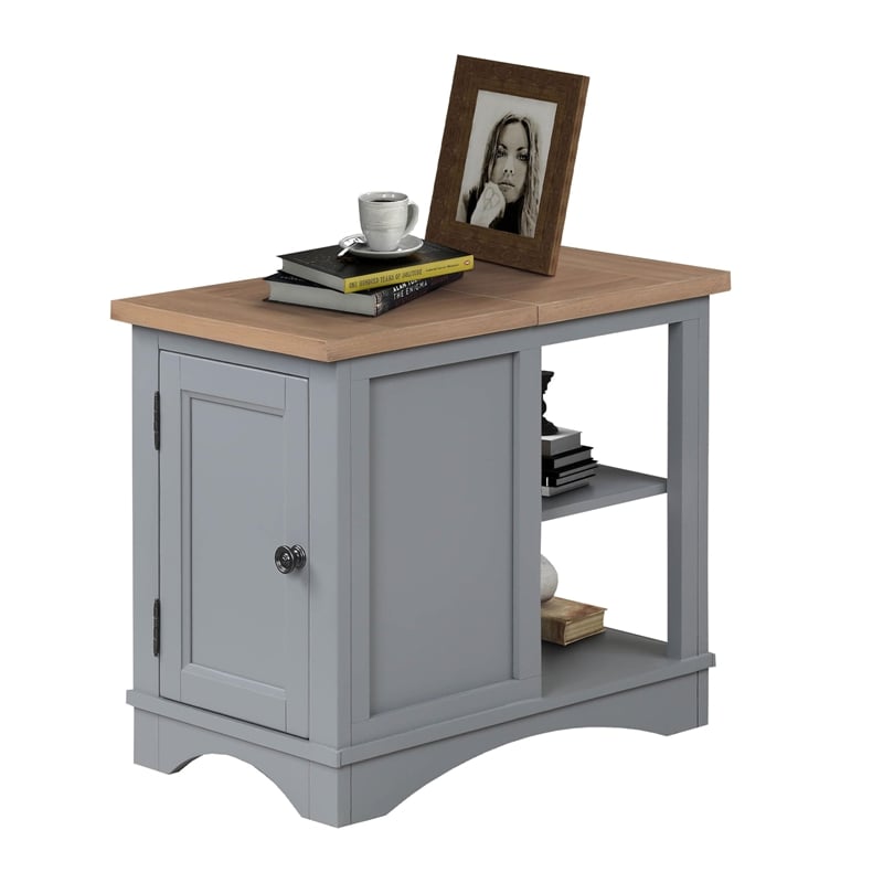 Parker House Americana Modern - Dove Cocktail Table with 2 Chairside Tables