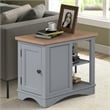 Parker House Americana Modern - Dove Cocktail Table with 2 Chairside Tables