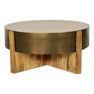 Parker House Aspen 42 Inch Round Cocktail Table with 2 End Tables