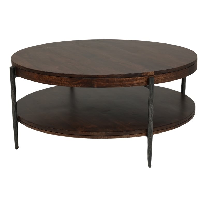 Parker House Bengal 41 Inch Round Cocktail Table with 2 End Tables