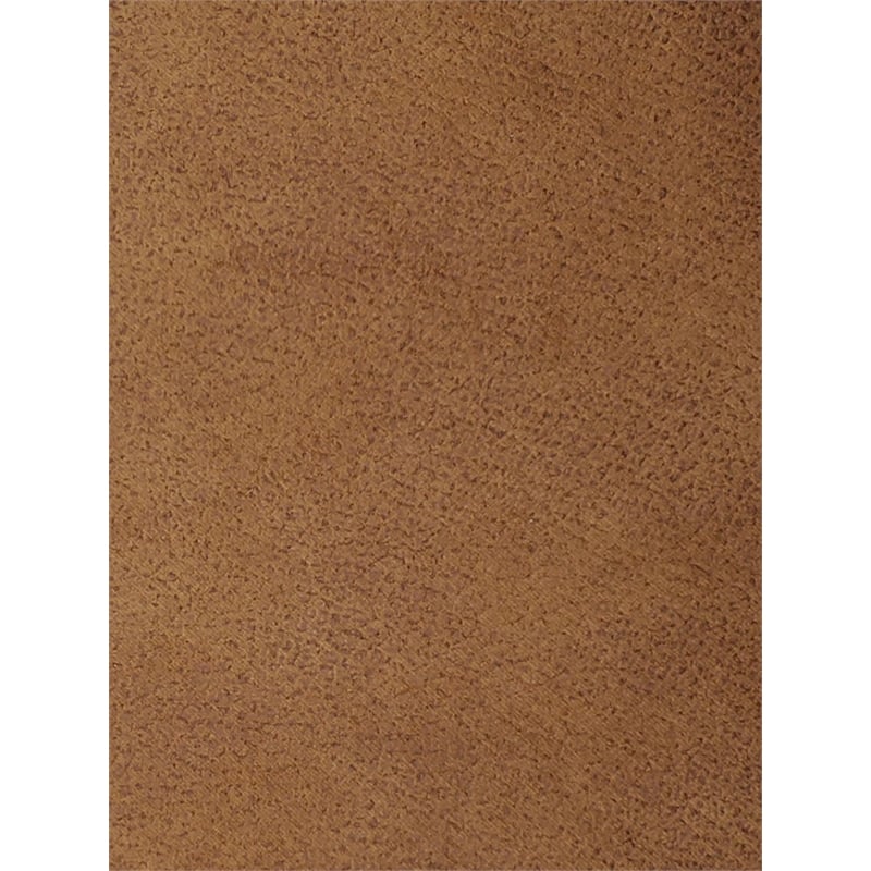 Parker Living Gemini Polyester Manual Swivel Glider Recliner in Autumn Brown