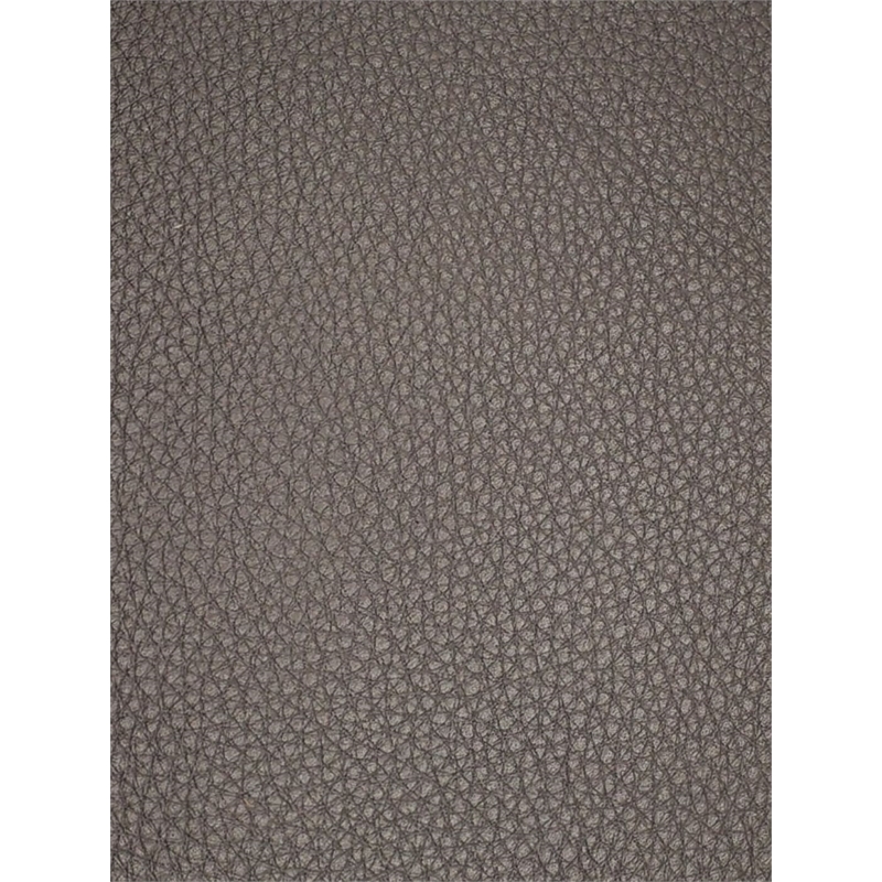 Parker Living Gemini Leather Manual Swivel Glider Recliner in Ice Gray