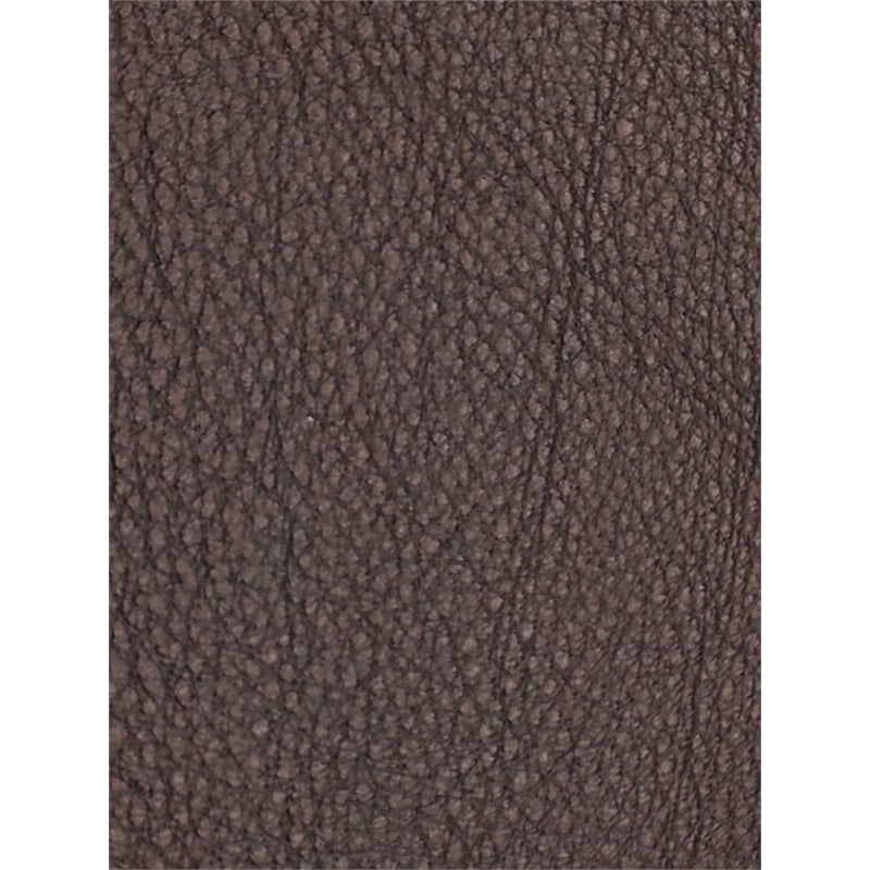 Parker Living Gemini Leather Manual Swivel Glider Recliner in Chocolate