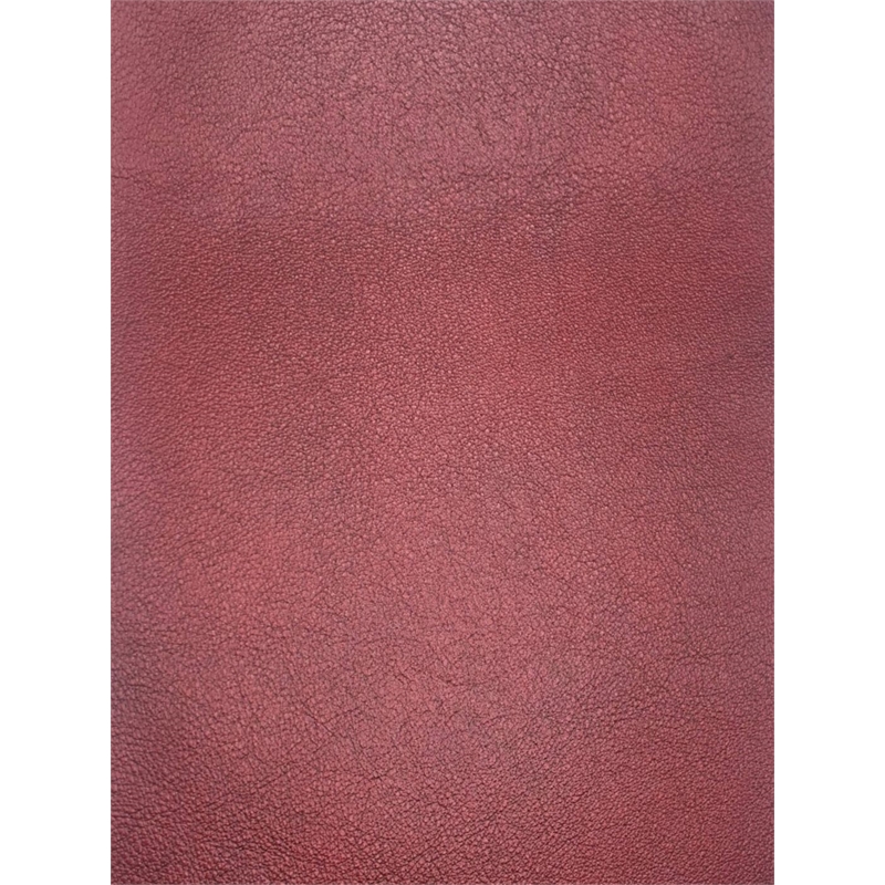 Parker Living Gemini Leather Manual Swivel Glider Recliner in Red
