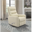 Parker Living Hercules Polyester/PU Manual Swivel Glider Recliner in Oyster