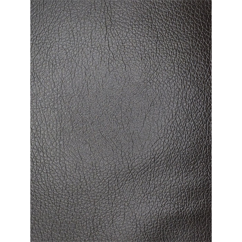 Parker Living Gemini Polyester Manual Swivel Glider Recliner in Flint Black