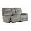 Parker Living Cooper Polyester Manual Console Loveseat in Shadow Tan