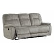 Parker Living Cooper Polyester Manual Triple Reclining Sofa in Shadow Natural