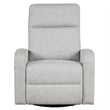 Parker Living Fabric Power Swivel Glider Recliner in Beige Finish