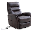 Parker Living Power Lift Recliner w/Articulating Headrest in Truffle Brown