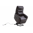 Parker Living Power Lift Recliner w/Articulating Headrest in Truffle Brown