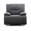 Parker Living Gladiator - Cobalt Power Fabric Zero Gravity Recliner in Charcoal
