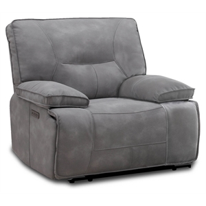 parker living gladiator - cobalt power fabric zero gravity recliner