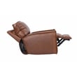 Parker Living Rockford Leather Power Recliner in Verona Saddle Brown