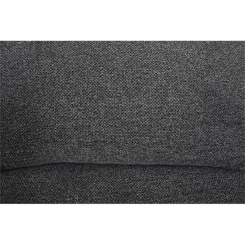 Parker Living Polaris Fabric Power Loveseat in Bizmark Gray Finish