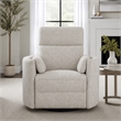 Parker Living Radius Fabric Power Swivel Glider Recliner in NaturalQuartz Finish