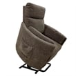 Parker Living Radius Fabric Power Lift Recliner in Brown/Krypton
