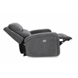 Parker Living Polaris Fabric Power Recliner in Bizmark Gray Finish