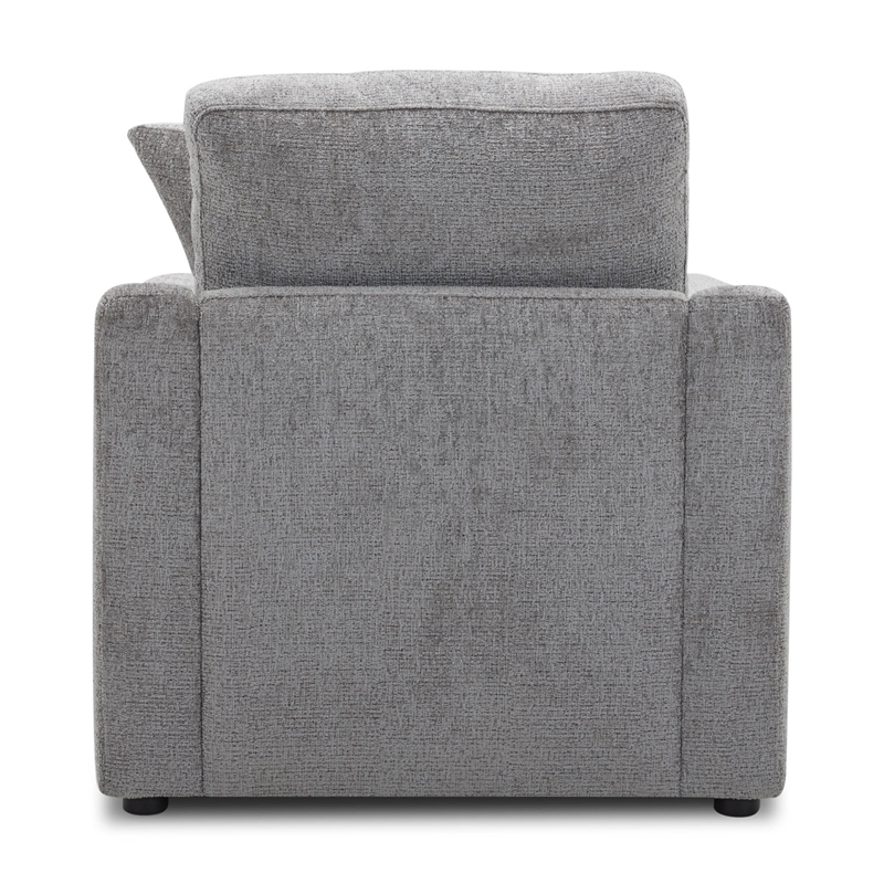Parker Living Surrender Transitional Fabric Chair in Burmese Nature Gray